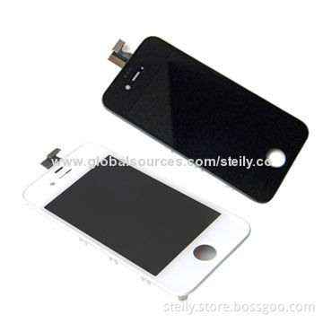 Replacement LCD Screen and Back Glass Cover for iPhone 4S in White and Black ColorNew